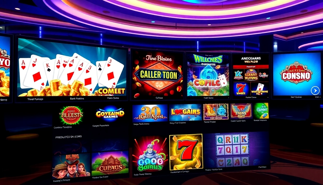 Engaging ck999 game interface with lively casino visuals, colorful slots, and betting elements encouraging action and excitement.
