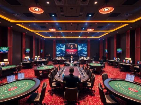 Live casino experience with live dealers, gaming tables, and vibrant casino ambiance for real-time gaming enthusiasts