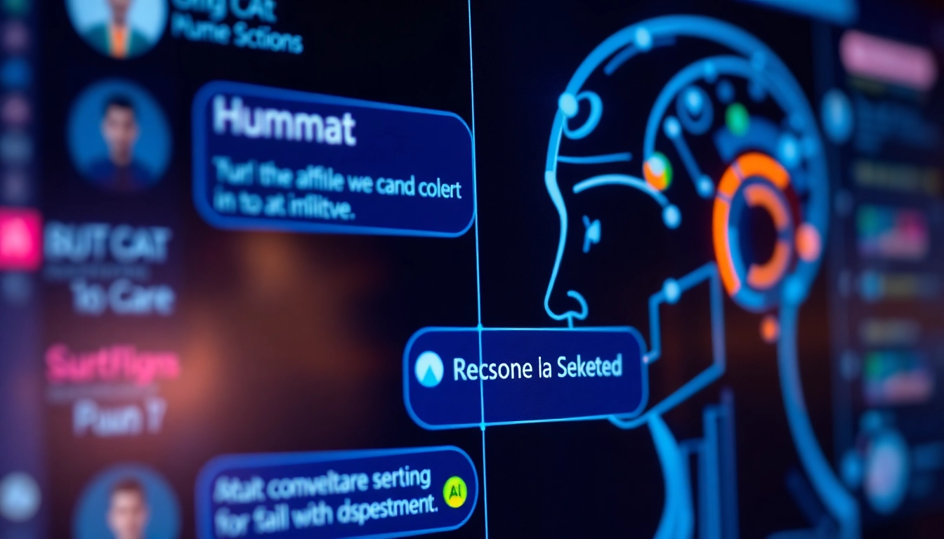 Engaging scene of a person analyzing chat responses to distinguish human or not, highlighting intuition in AI interactions for accessibility.