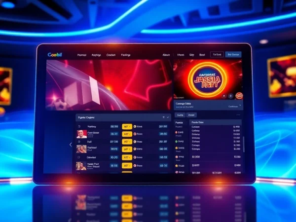 Engaging visuals of https://m8844.com/ online betting platform with vibrant casino and sports betting elements, highlighting a sleek interface and user engagement features.