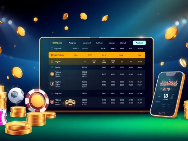 Gold365 online betting platform showcased on mobile device with sports and casino icons, emphasizing secure and exciting gaming options for users.