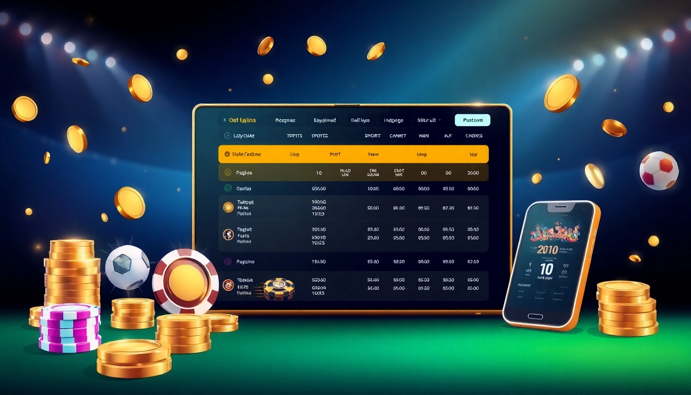 Gold365 online betting platform showcased on mobile device with sports and casino icons, emphasizing secure and exciting gaming options for users.
