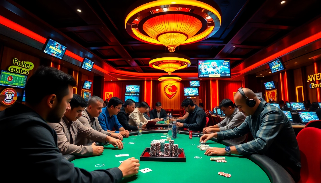 Best pokerbros clubs with active players engaging in online poker games in a vibrant, competitive environment for all skill levels.