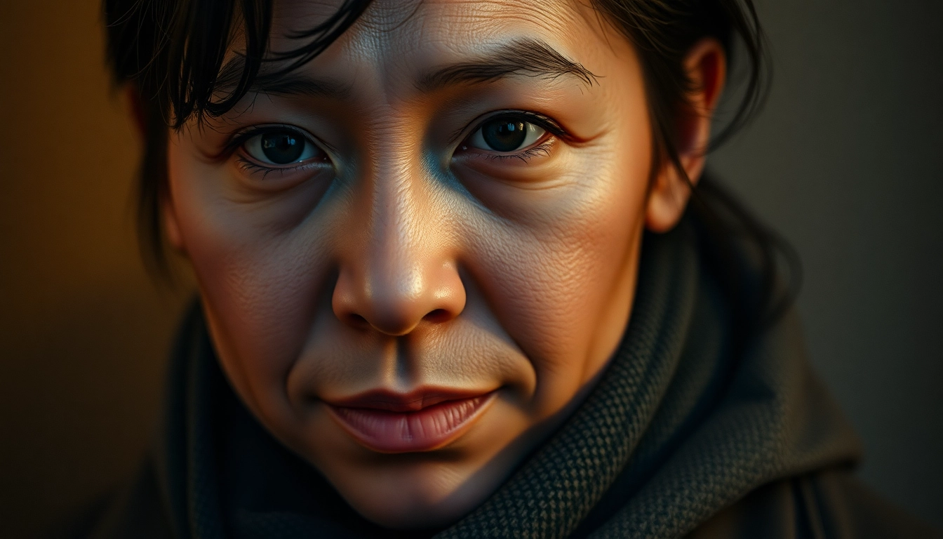 NSFW AI Generator scene: realistic, cinematic companion portrait with warm lighting.