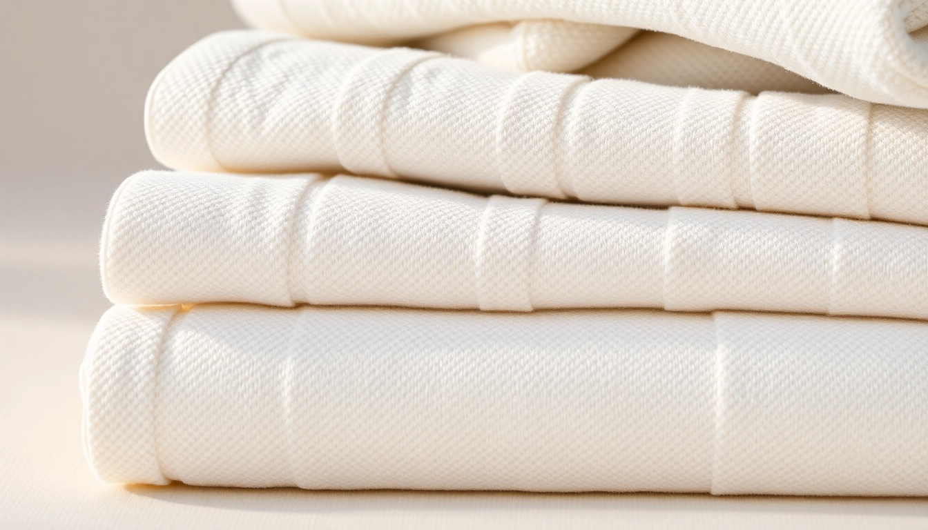 Premium modal towels draped elegantly, emphasizing their softness, absorbency, and sleek texture for a luxurious bath experience.