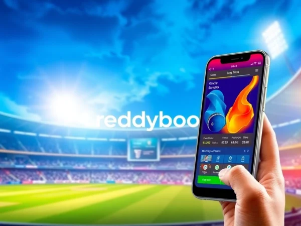 Reddybook promotes seamless live cricket betting with a user-friendly mobile app interface for quick access and secure transactions.