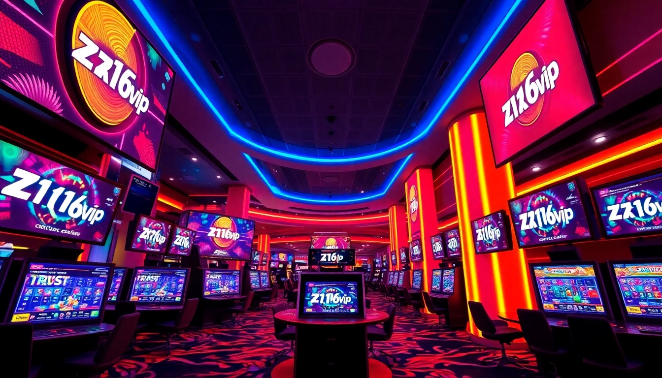 Z16vip online casino platform with sleek design and evident trust features for players in Thailand
