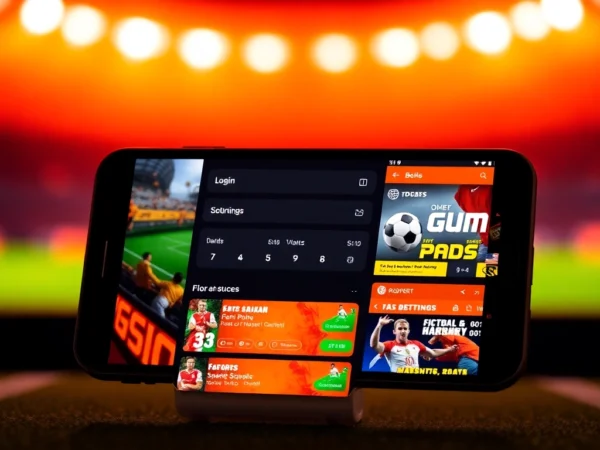 Fairplay login interface on mobile with vibrant orange and black colors, highlighting betting options and bonuses for Indian users.