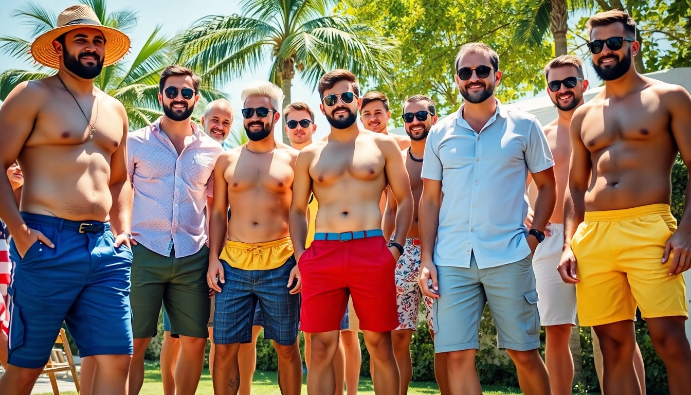 Men's Shorts loaded with vibrant colors worn during outdoor activity for casual and athletic purposes, emphasizing comfort and style.