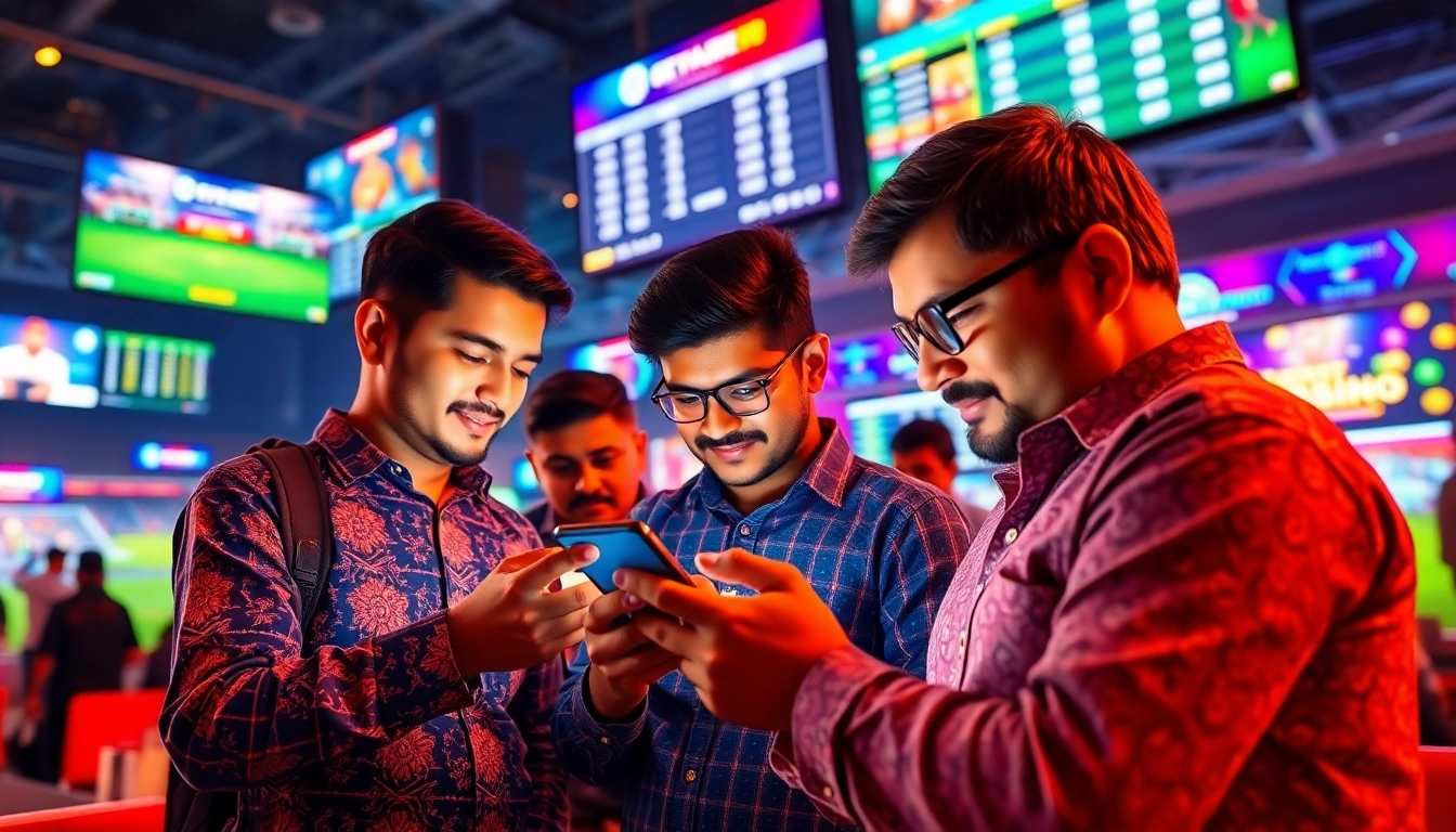 Reddy Anna Book centered on Indian bettors placing live cricket and casino bets via mobile app, showcasing secure, real-time betting features for enhanced gaming experience.