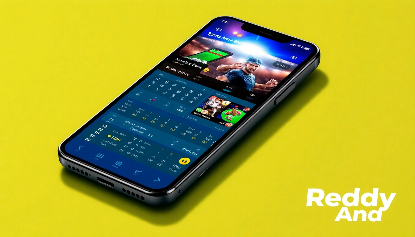 Reddy Anna sports betting app in use, highlighting live betting, casino games, and secure transactions for Indian users.