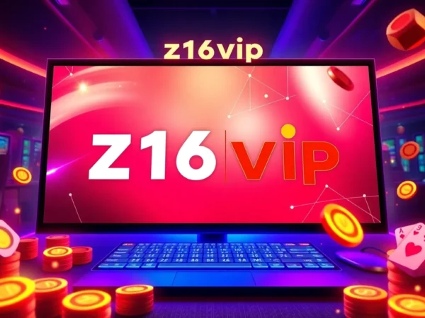 z16vip online casino platform showcasing vibrant graphics and engaging interface for immersive