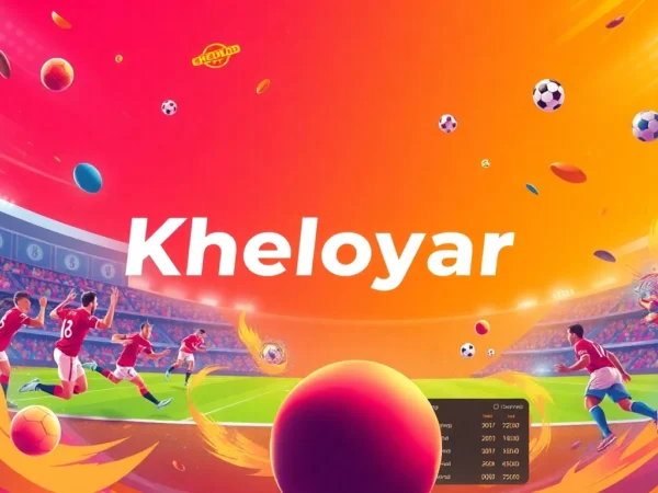 Kheloyar sports betting platform showing live cricket matches and casino games, engaging users