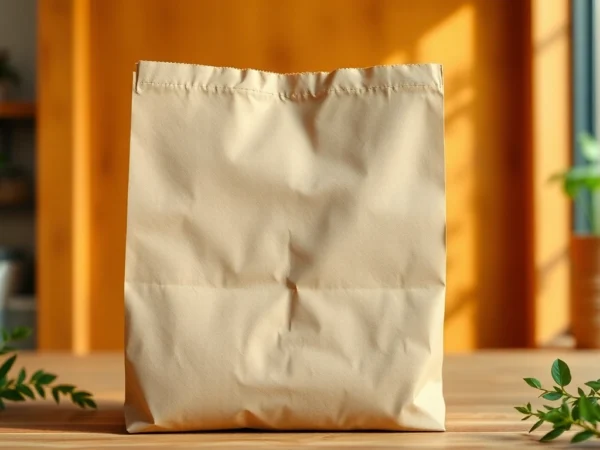 High-quality torba papierowa displayed with eco-design and natural materials, emphasizing