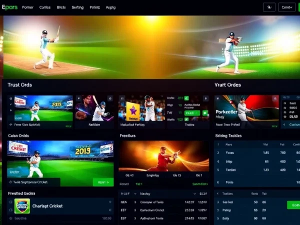 Cricbet99 online sports betting platform showcasing cricket action with vibrant, engaging visuals