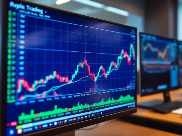 Trading view platform showcasing real-time trading charts and market analysis for traders and