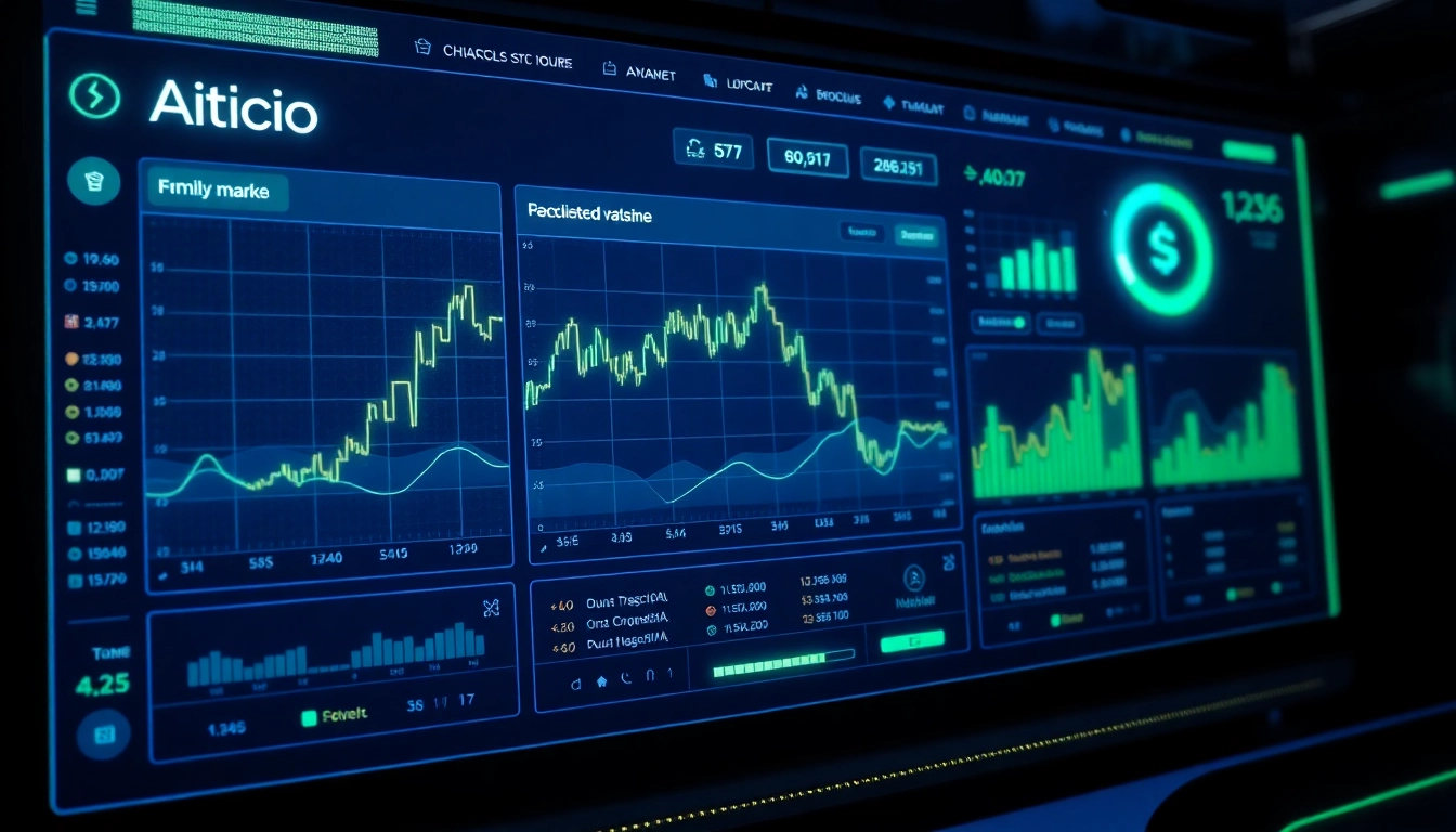 AICoin market analysis dashboard showcasing real-time trading data and charts for investors