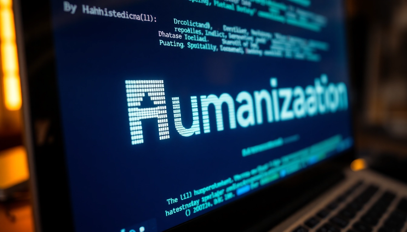 AI Humanizer software transforming AI text into natural human writing for seamless content creation