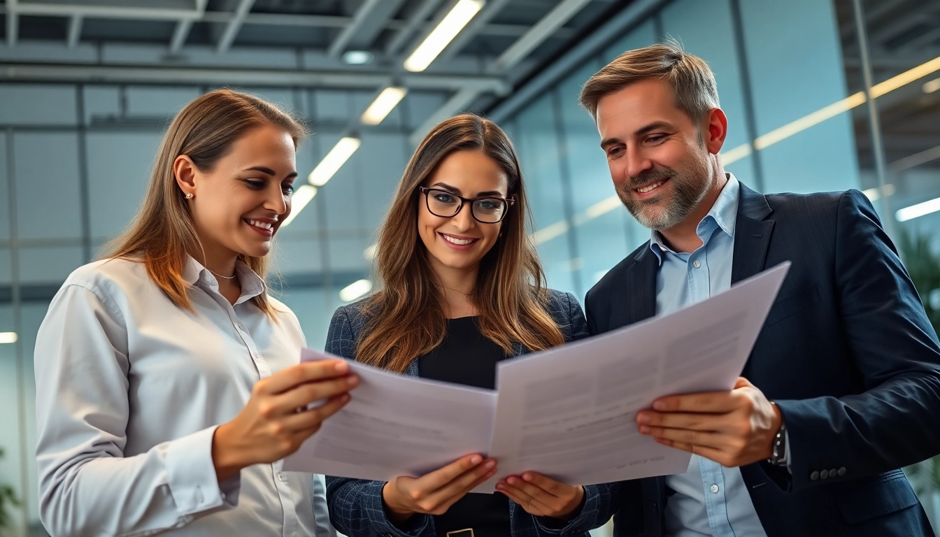 Canadian employee group benefits team analyzing tailored insurance plans for workplace health